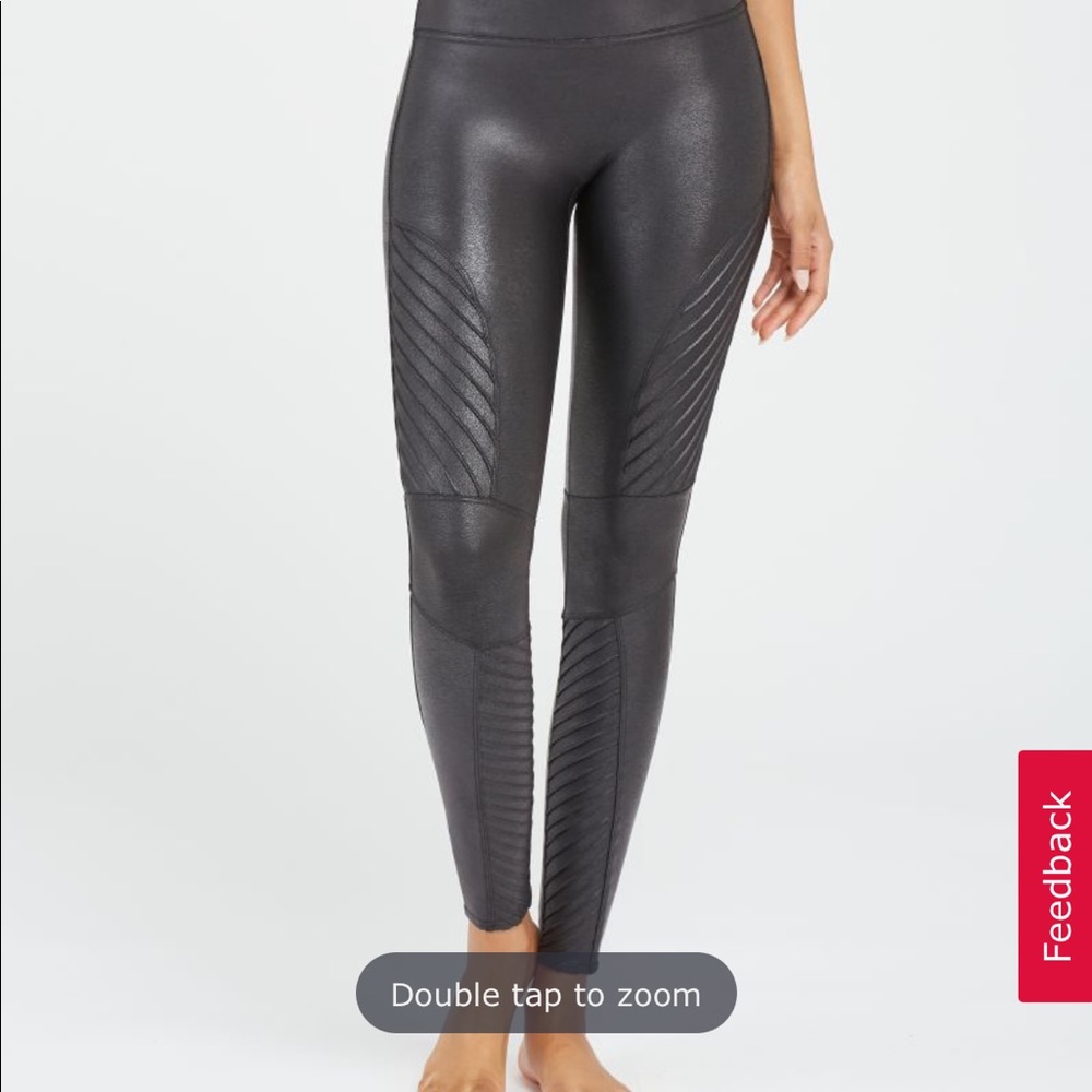SPANX MOTO LEATHER LEGGING